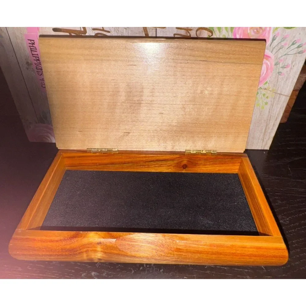 Curly Mapke Bocote Small‎ Wooden Box